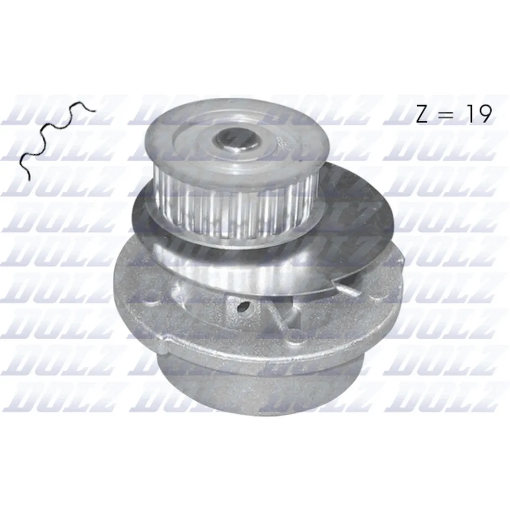 Помпа, водяной насос OPEL Ascona C/Corsa A/Kadett E/Vectra A 1.4/1.6L DOLZ O-116