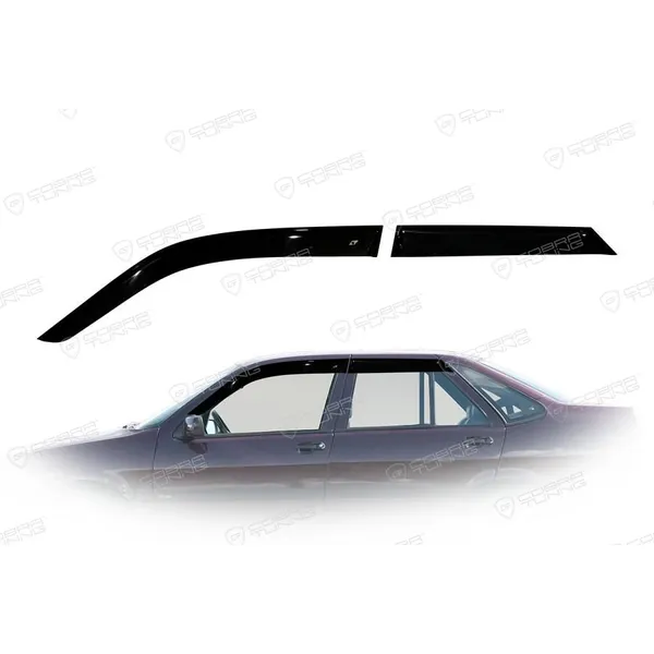Дефлектора на окна Fiat Tempra Sd (159) 1990-1998EuroStandard деф.окон Cobra Tuning FE21890