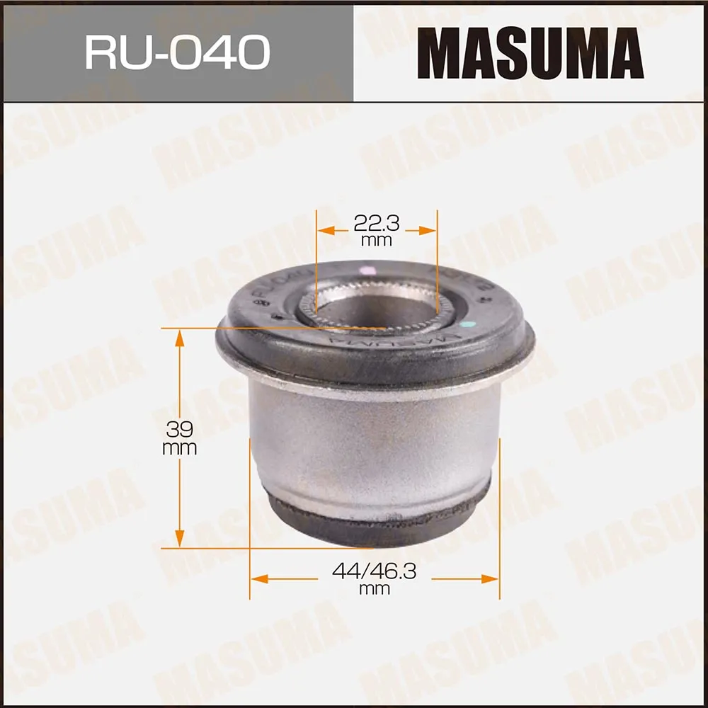 Сайлентблок верхний передний mitsubishi l300 4wd 86-94 MASUMA RU040