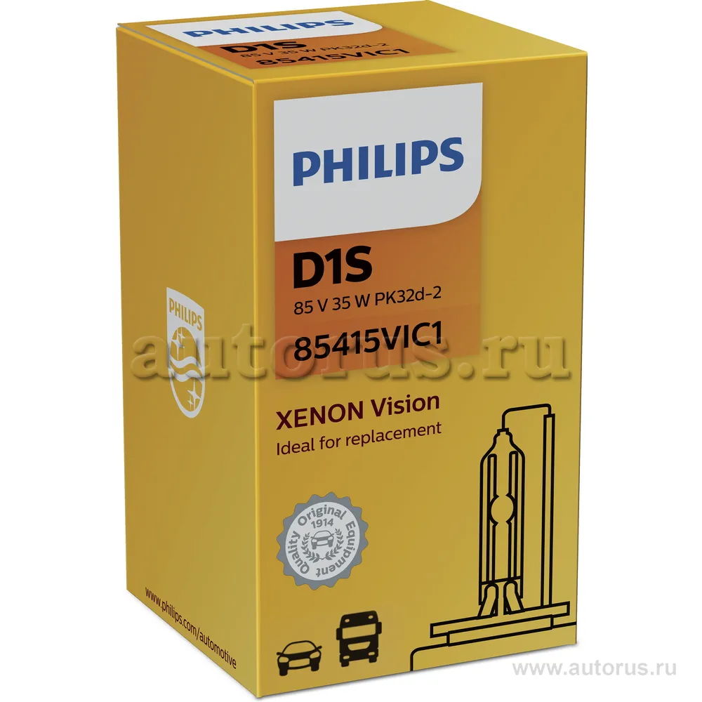 Лампа ксеноновая D1S PHILIPS Vision 1 шт. 85415VIC1