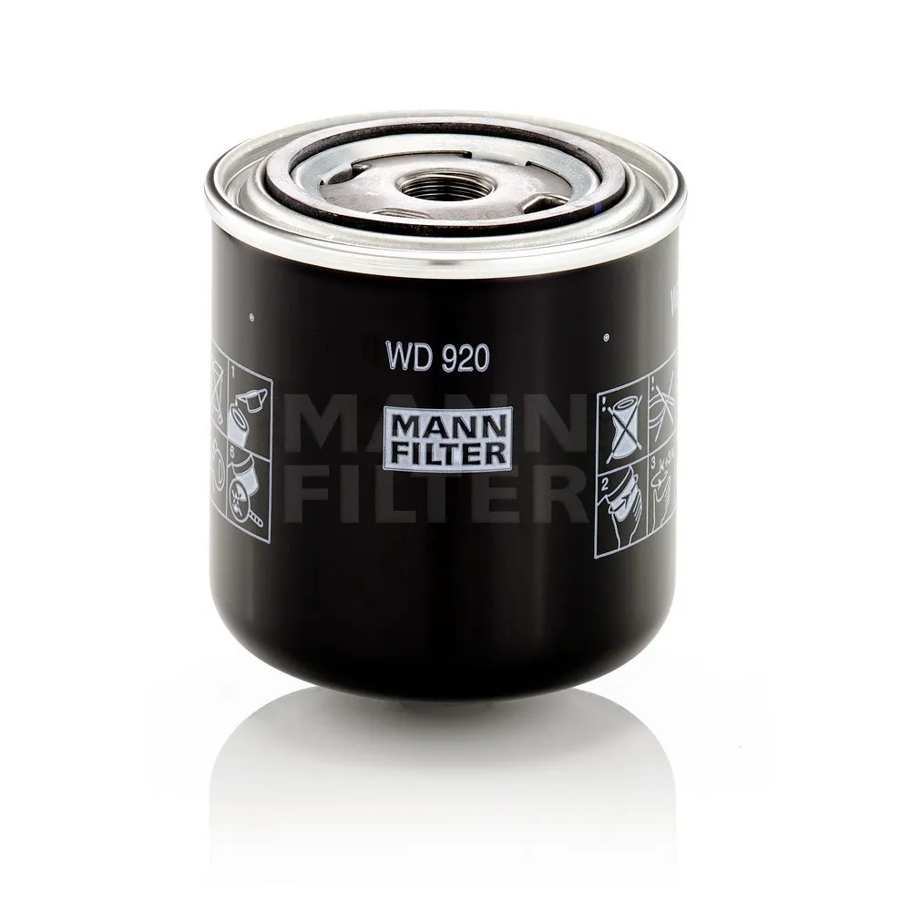 Фильтр масляный гидравл MANN-FILTER WD920