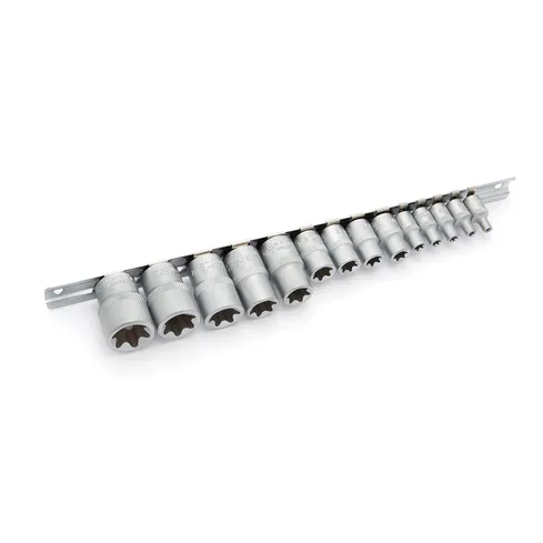 Набор головок Torx, 1/2DR, 1/4DR, 3/8DR, 14 предметов Дело Техники 623714