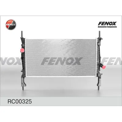 РАДИАТОР ОХЛАЖДЕНИЯ Ford Transit 2.2-2.4TDCI 06-14 MT, AC- 672x358x26, паяный FENOX RC00325