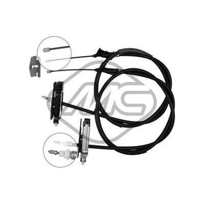 Трос ручника FRD FOCUS ALL (DRUM BRAKE) Metalcaucho 81819