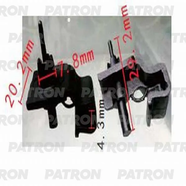 Держатель пластмассовый Audi,Seat,Skoda,Volkswagen применяемость: внутренн PATRON P370915