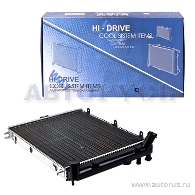 Радиатор Москвич 2141 алюминиевый HI-DRIVE