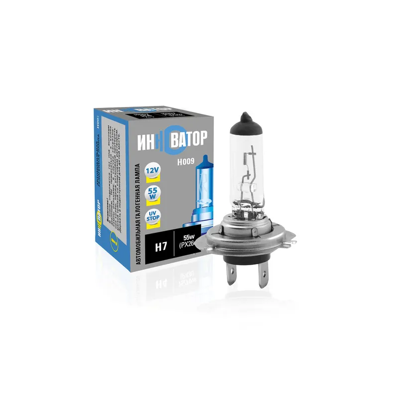 Лампа 12V H7 55W PX26d KRAFT 1 шт. картон H009