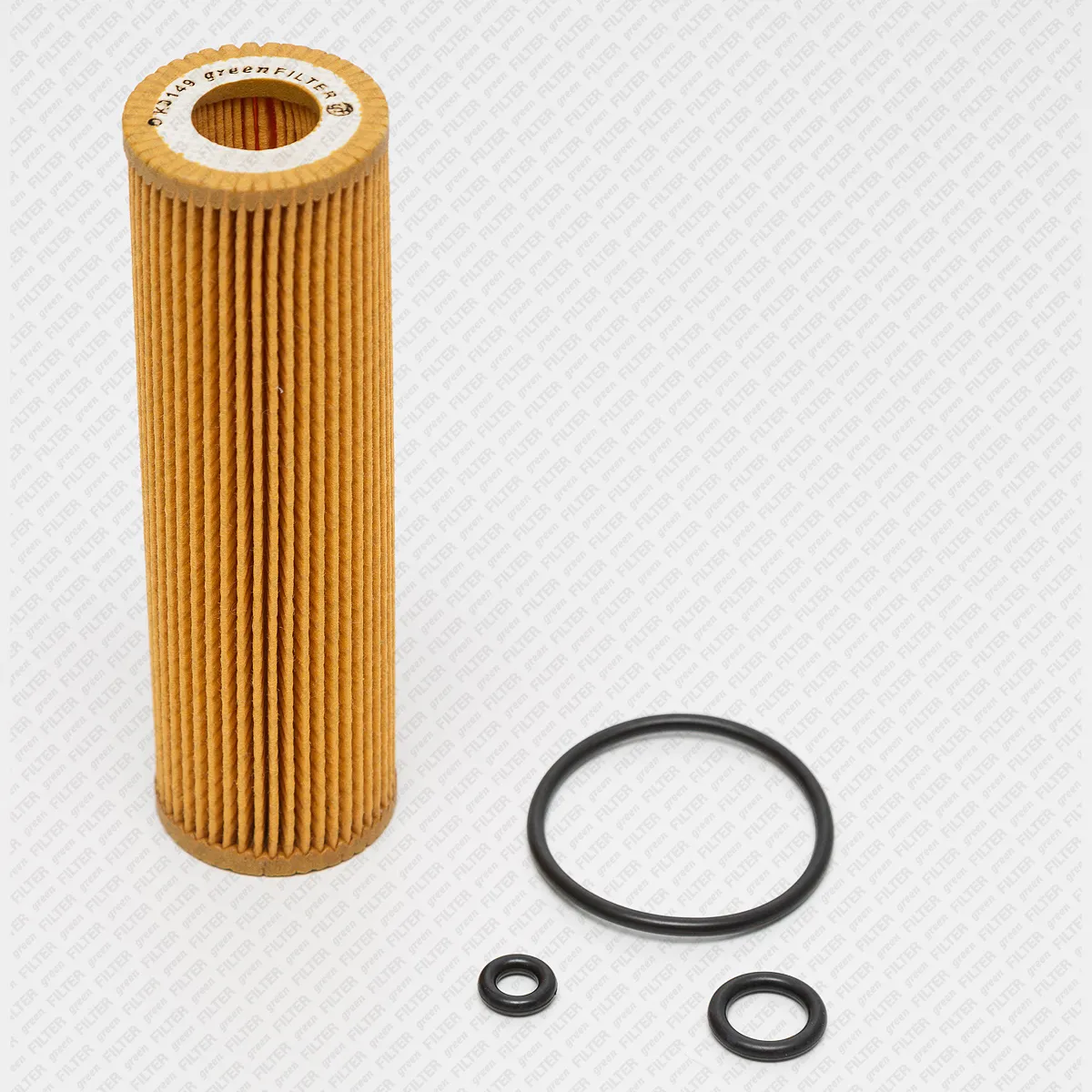 Фильтр масляный [Картридж] MERCEDES C-class (W203,W204)/E-class (W211)/SLK-cl GREEN FILTER OK0149