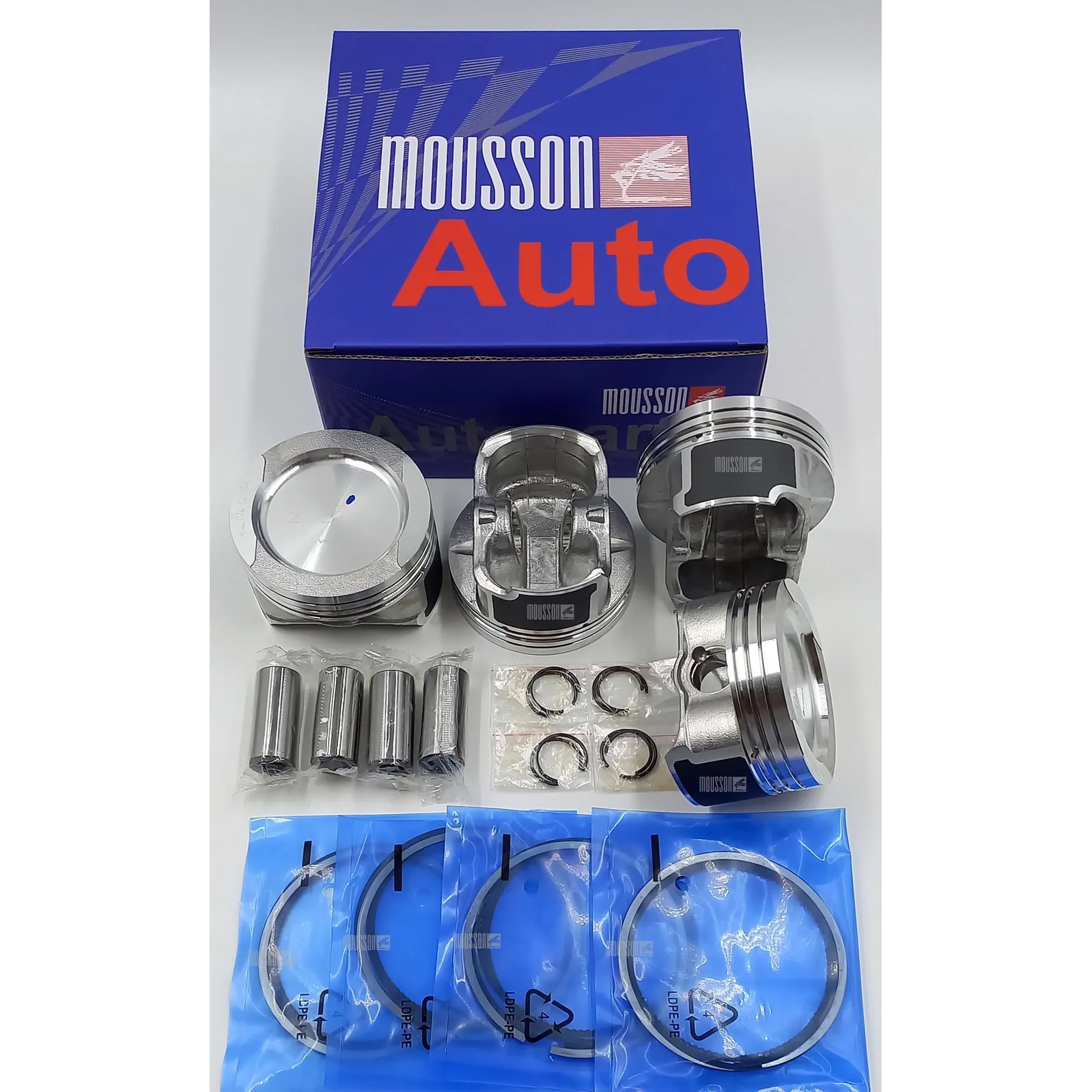 Поршень кольца комплект VW 2,0L EA113 на 1 цилиндр MOUSSON SPR20EA113STD