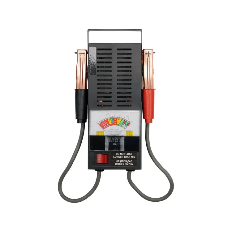 Тестер аккумуляторов овый 6V, 12V, CCA200-1000A Yato YT8310