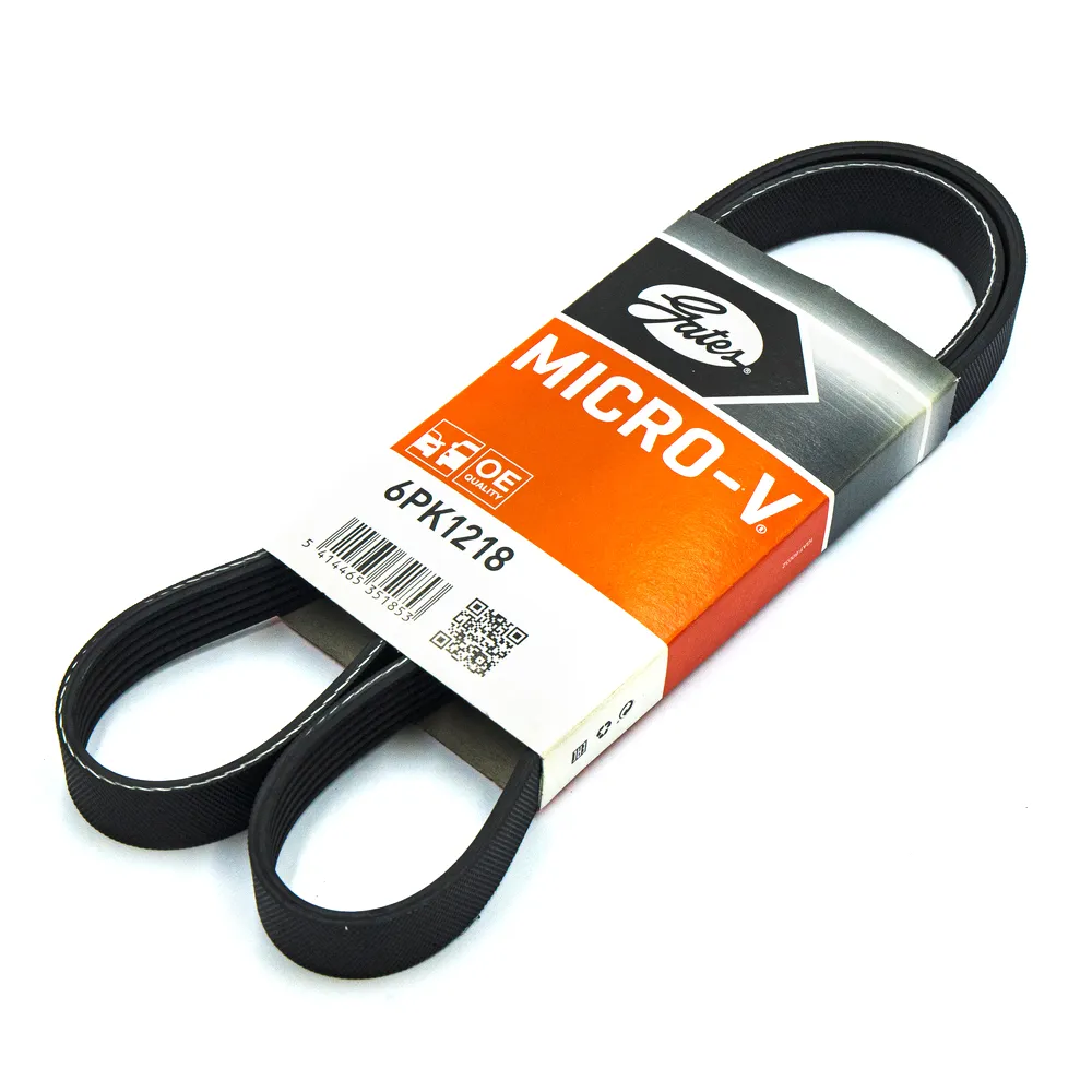 Ремень поликлиновый для а/м ГАЗ-3110 406дв короткий GATES 6PK1218 Универс. GATES 6PK1218