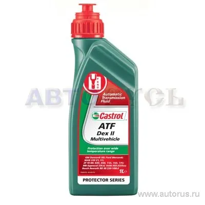 Масло трансмиссионное CASTROL ATF Dex II Multivehicle минеральное 1 л 157F42