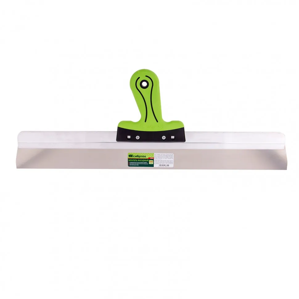 Шпатель фасадный, нержавеющая сталь, 600 мм, двухкомпонентная ручка СИБРТЕХ 85586