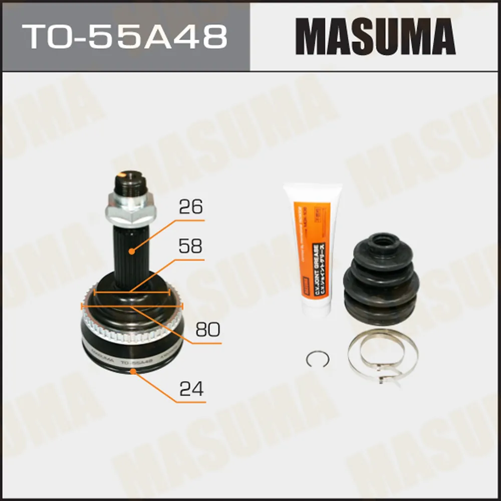ШРУС TOYOTA ALLEX MASUMA TO-55A48
