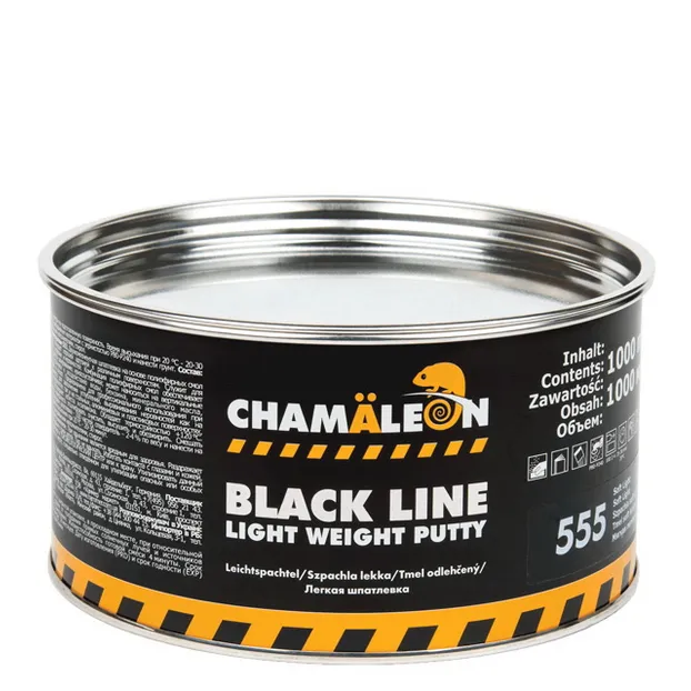 Шпатлевка мягкая легкая Black Line (вкл.отвердитель) Chamaleon 15555