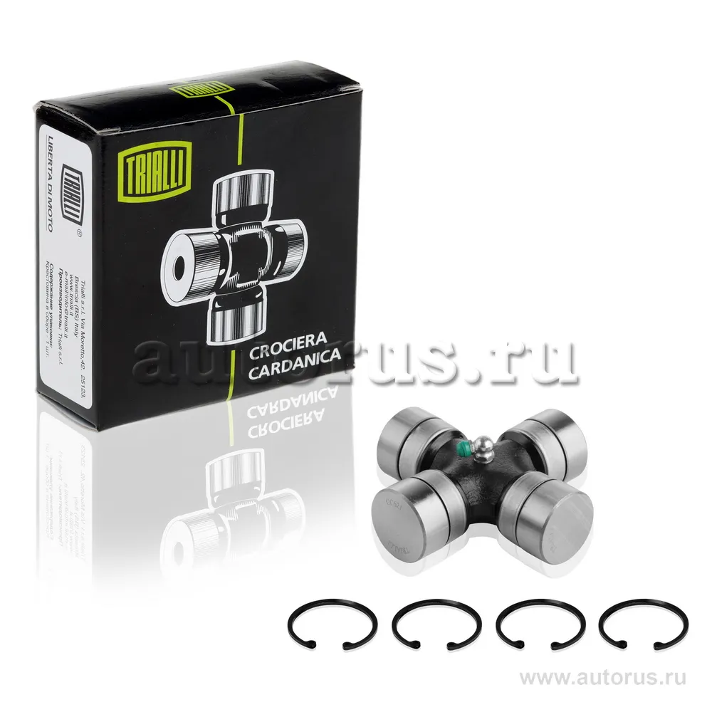 Крестовина для а/м КамАЗ 5320/ГАЗ 33104 (малая) зад. (39х118) TRIALLI CC 621