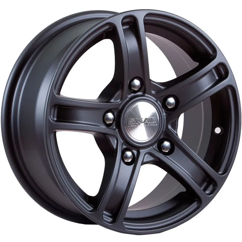 Диск литой R15 6.5J 5x139.7/98.5 ET40 СКАД Трофи черный бархат 1350025