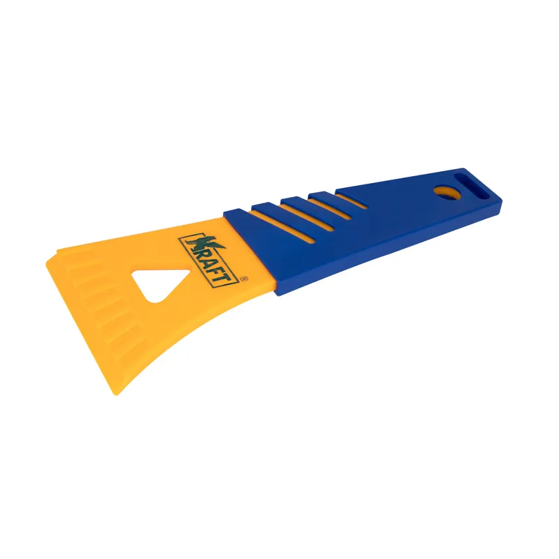 Скребок с резиновой ручкой (18 см) KRAFT KT 835234