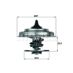 Термостат DODGE Caravan/CHRYSLER Voyager 00-08 KNECHT/MAHLE TX 18 79D