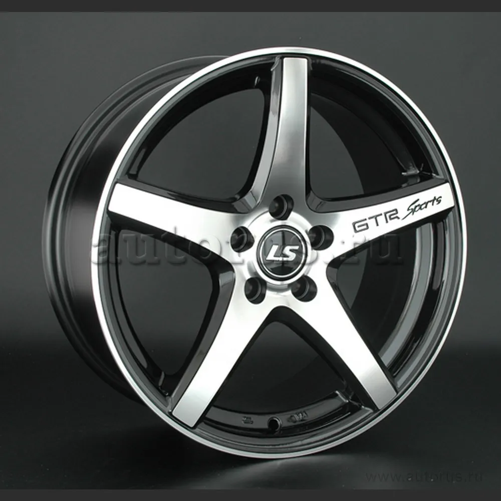 Диск литой R15 6.5J 5x100/73.1 ET38 LS 540 BKF S031891