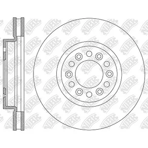 Диски тормозные [RR] CADILLAC XT5 2,0 2019-/ 3,6 2016-/ XT6 3,6 NIBK RN2324