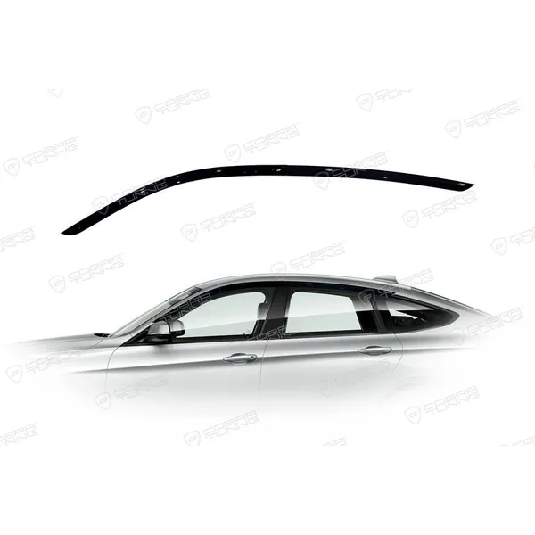 Дефлектора на окна BMW 3 Grand Turismo (F34) 2013 (4 части) деф.окон Cobra Tuning B22813