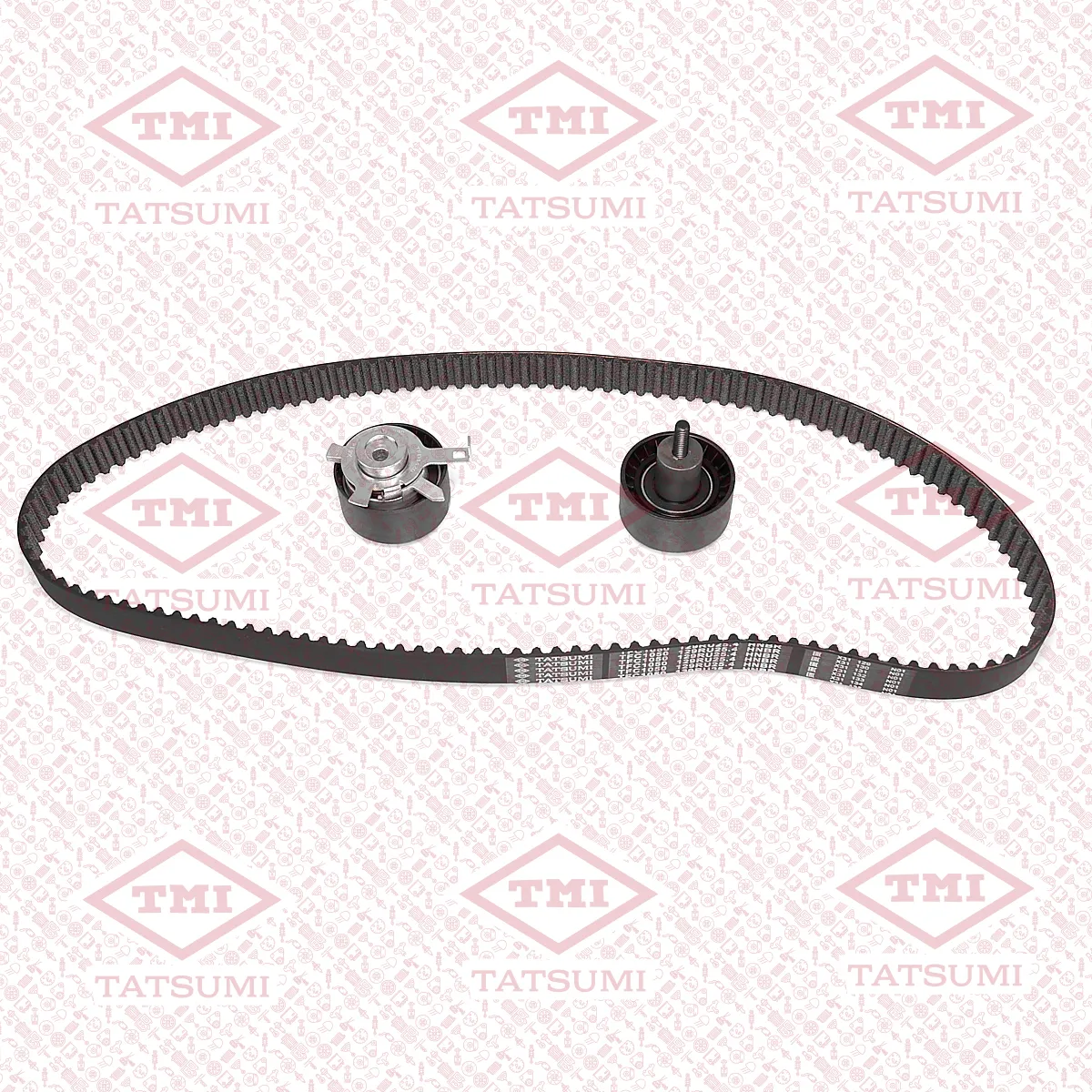 Комплект ГРМ, ремень [129 зуб.,25.4mm] + 2 ролика FORD Mondeo/Focus 98-> TATSUMI TFE1039