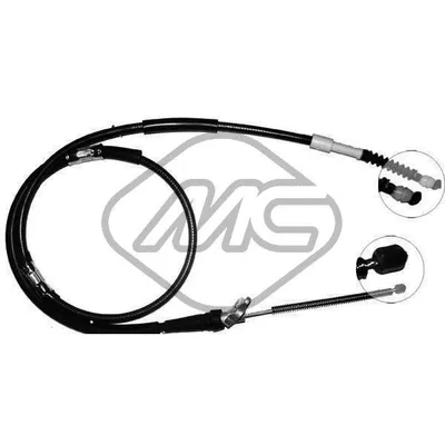 Трос ручника TOY COROLLA AE90/CE90 ALL SX-LH Metalcaucho 83412