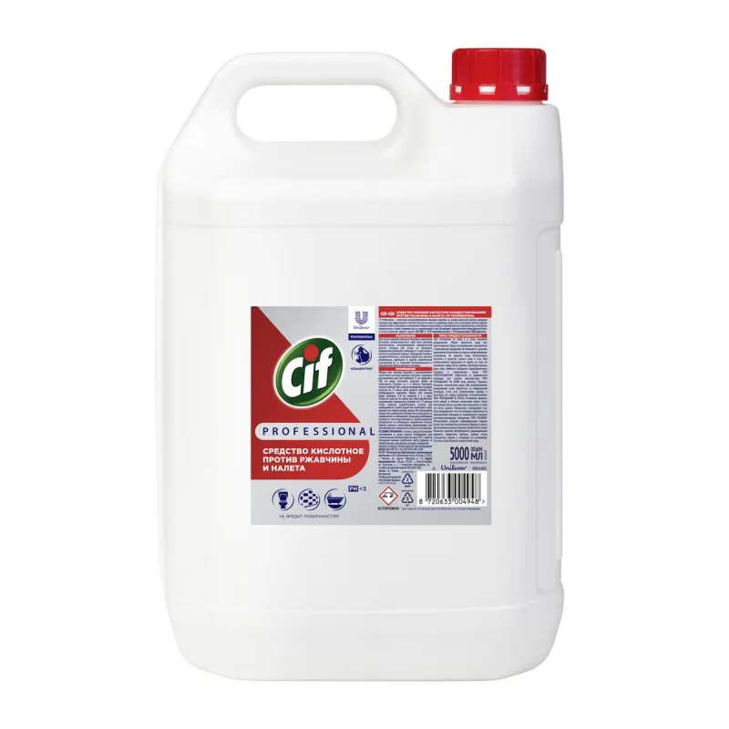 Средство для сантехники Cif Professional кислот. от ржавчины и налета, 5л 1690983