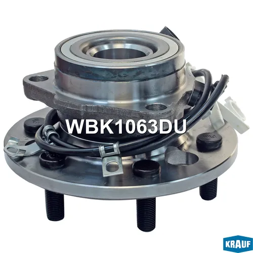 Ступица колеса с подшипником в сборе [перед., ABS] CHEVROLET Tahoe (GMT400) (94-96) / CADILLAC Escal KRAUF WBK1063DU