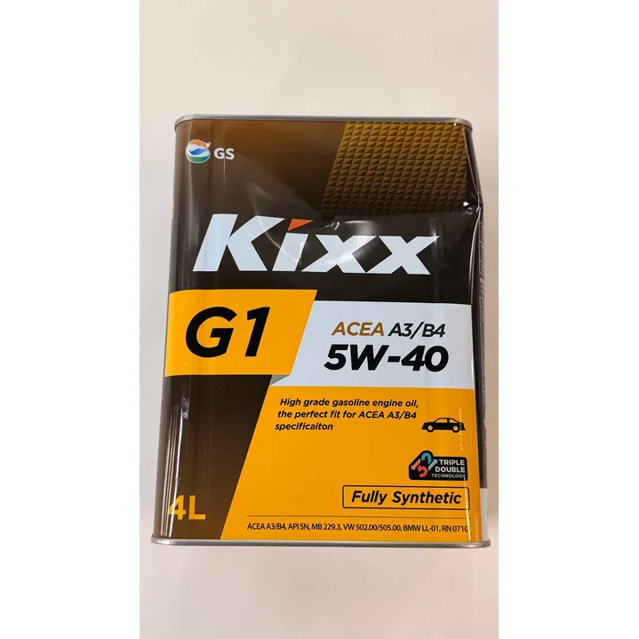 Масло моторное KIXX G1 5W-40 синтетическое 4 л УЦЕНКА! L201944TE1-N4