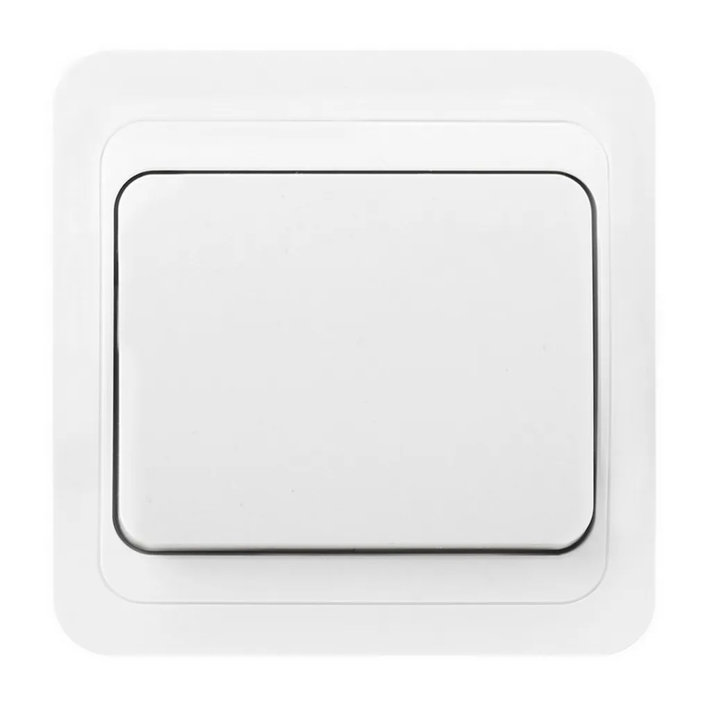 Выключатель 1-клавишный 10а белый, керамика марс SMARTBUY SBE-02W-10-SW1-0-C