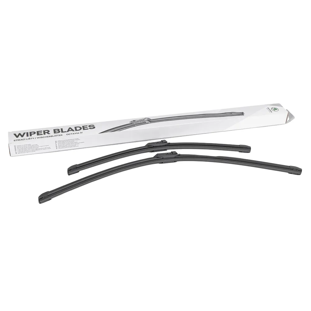 Щётка стеклоочистителя бескаркасная 650/450 мм (комплект 2 шт) Genuine Parts VAG 5E4998001