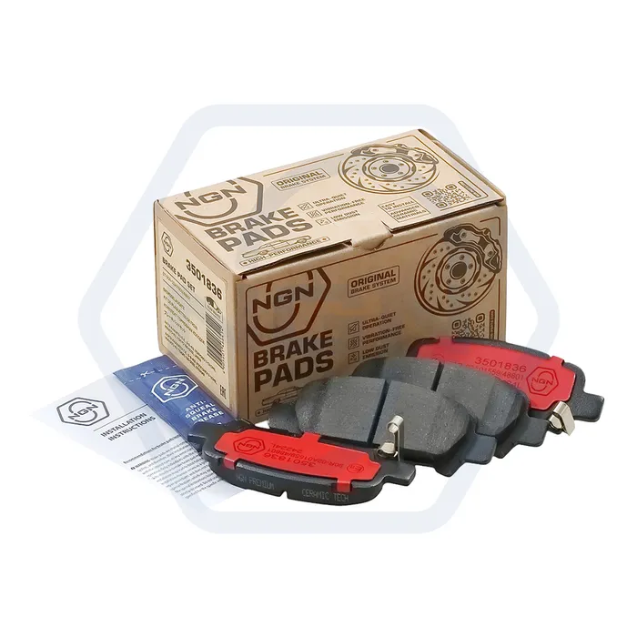 Колодки тормозные керамические, задние SUBARU Impreza(GD) 00> / Forester(SF) 97> / Legacy NGN 3501836