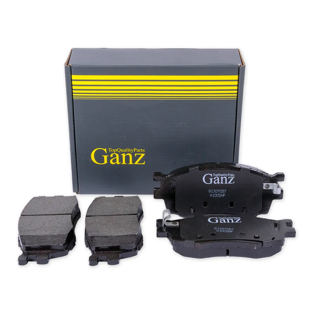 Колодки тормозные передние для HYUNDAI i20 / KIA Rio II 05-11 GANZ GIJ07057