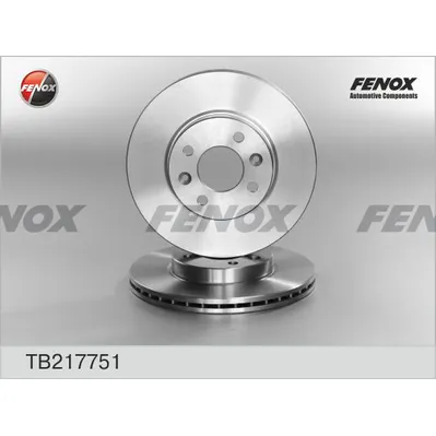 Диск тормозной RENAULT LAGUNA, MEGANE SCENIC FENOX TB217751