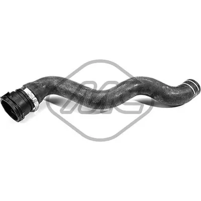 Патрубок радиатора FIAT PUNTO 1.3D MULTIJET METALCAUCHO 07653