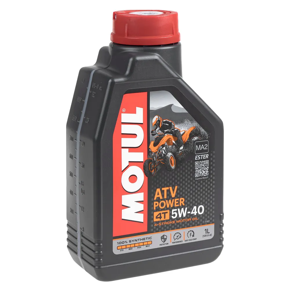 Масло моторное Motul ATV Power 4T 5W-40 полусинтетическое 1 л 113196