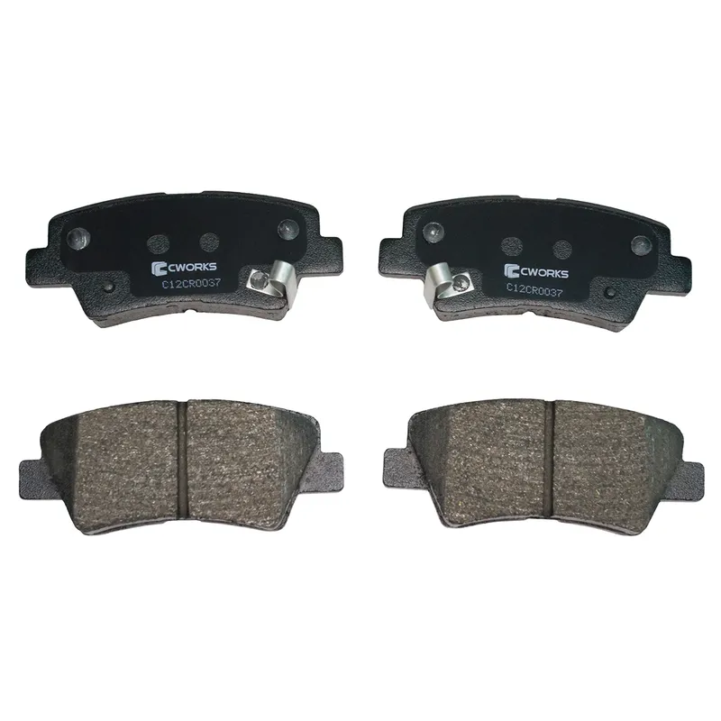 Тормозные колодки задние (Low Metallic) CWORKS C12CR0037