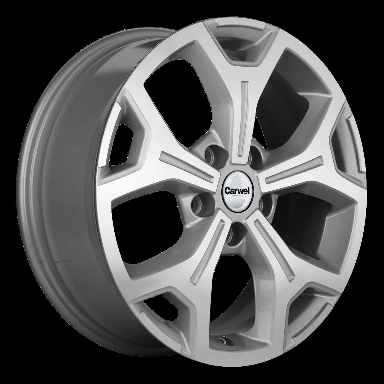 Диск литой R17 6.5J 5x114.3/54.1 ET45 Carwel Талкас 1710 AST 00110619