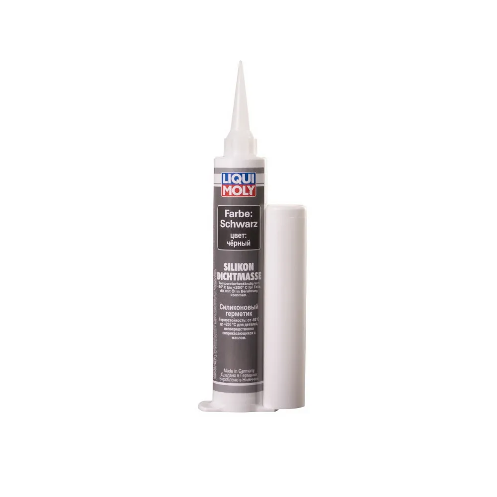 Силиконовый герметик (черный) Silicon-Dichtmasse schwarz (0,08л) LIQUI MOLY  7639 / 6177