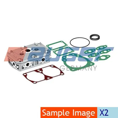 Комплект ГБЦ компрессора (Knorr-Bremse K029207K50) Iveco Eurocargo,EuroTech,EuroStar,EuroTrakker AUGER 80896