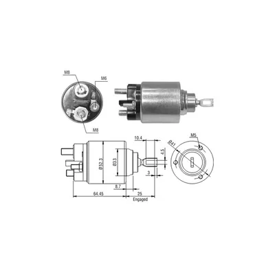 Реле втягивающее ERA ZM1371