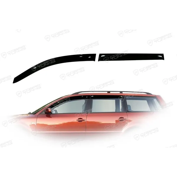 Дефлектора на окна VW Passat B5 Wagon 1997-2001-2005EuroStandard деф.окон Cobra Tuning VE21497