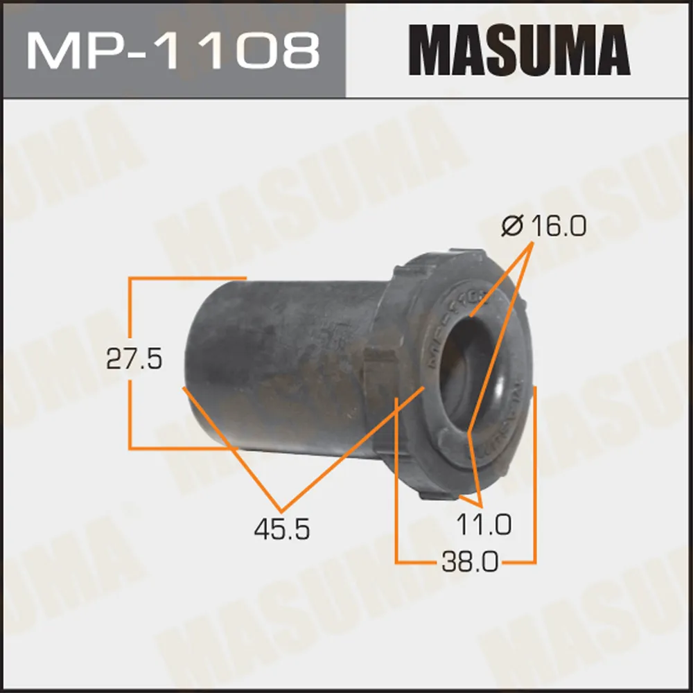 Втулка рессорная MITSUBISHI DELICA MASUMA MP-1108