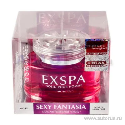 Ароматизатор EXSPA гелевый банка DIAX VSK-00039686