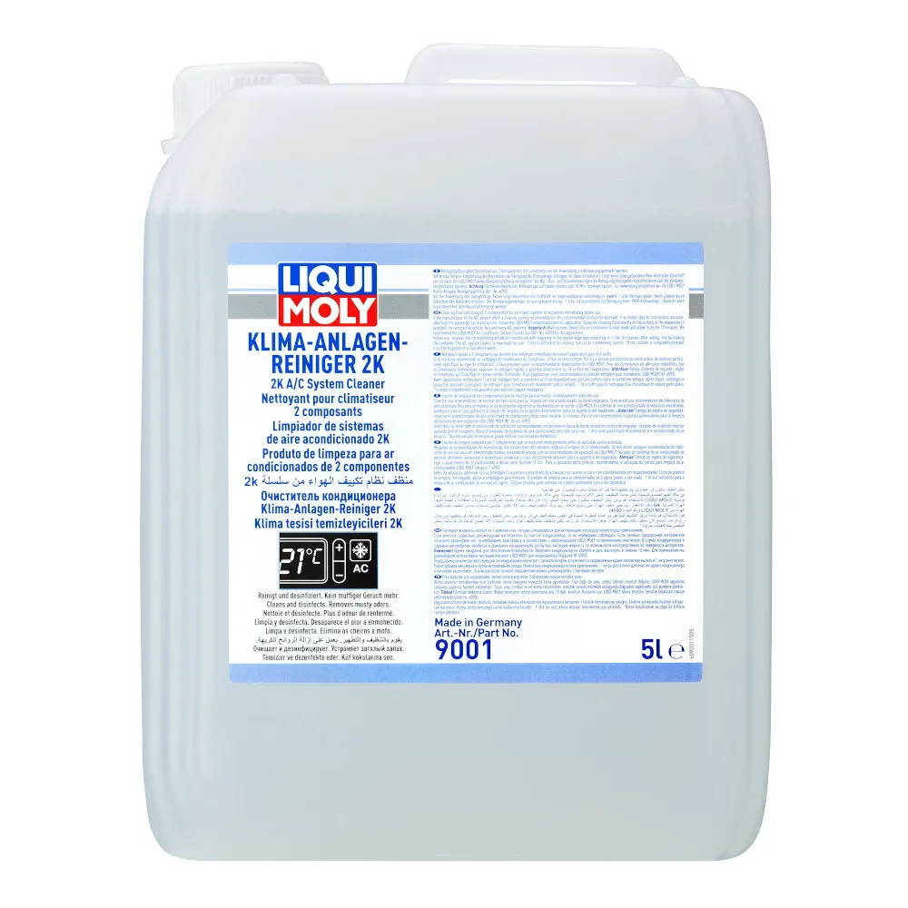 Очиститель кондиционера Klima-Anlagen-Reiniger 2K (5л) LIQUI MOLY 9001