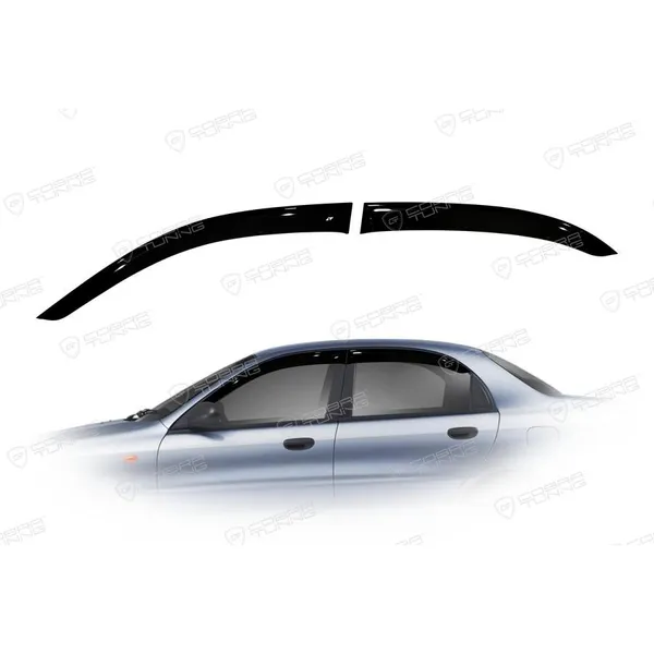 Дефлектора на окна ЗАЗ Chance Sd/Hb 2009/Sens Sd 2007 Cobra tuning Z0004