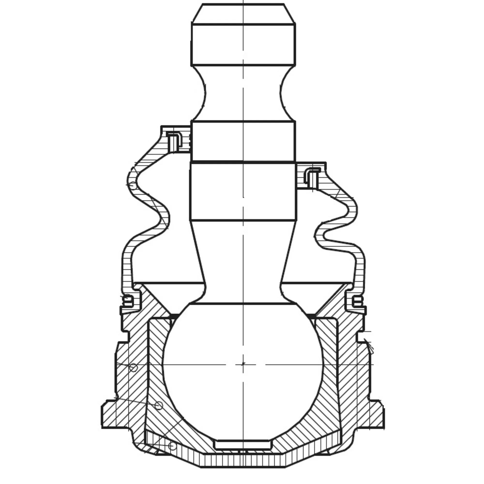 Опора шаровая CTR CB0632
