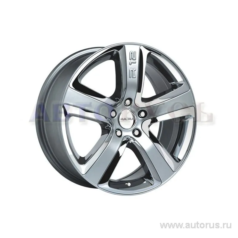 Диск литой R19 9J 5x120/72.5 ET45 RADIUS RS012 Satin Silver RS0129019AB5NI45GB1